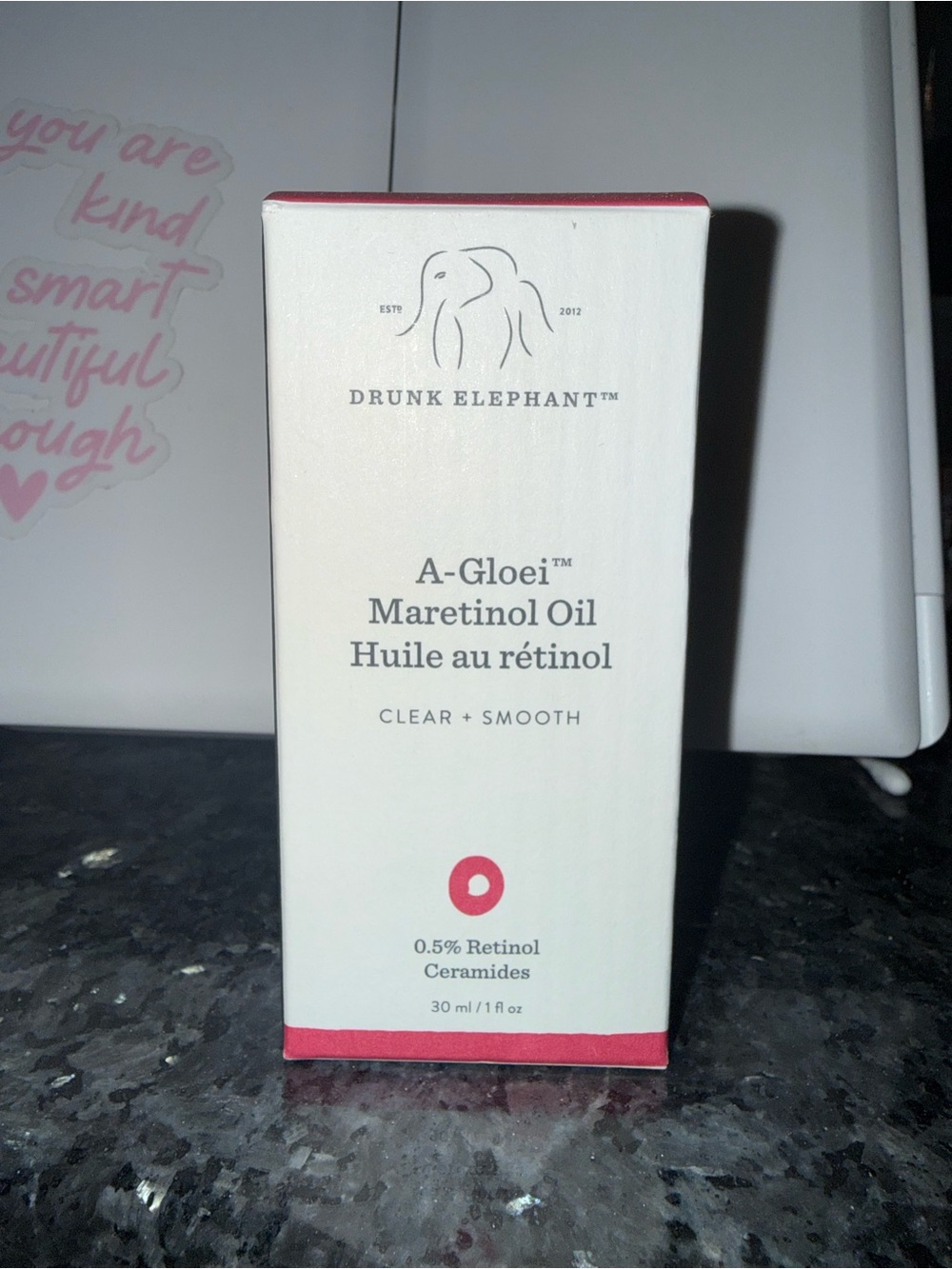 Drunk Elephant A-Gloei Maretinol Oil — NIB